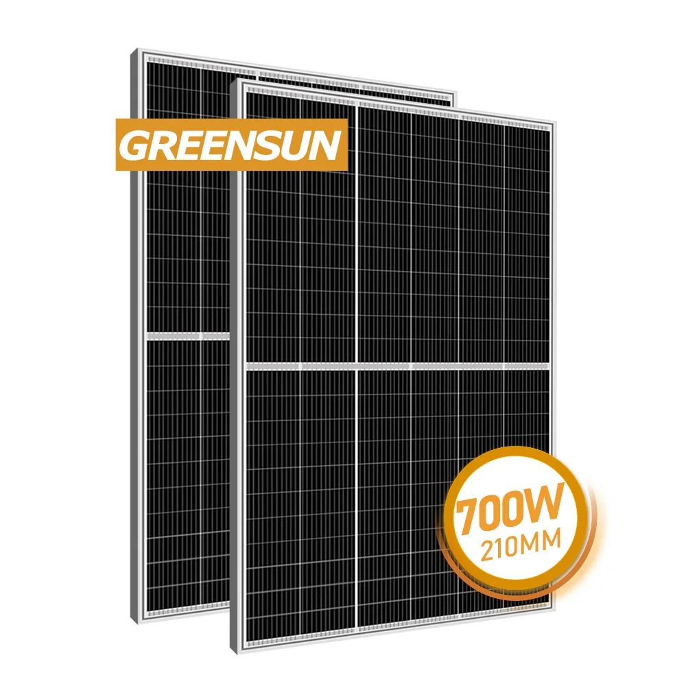Chinese factory 700w solar panel price with 25 years warranty for sale