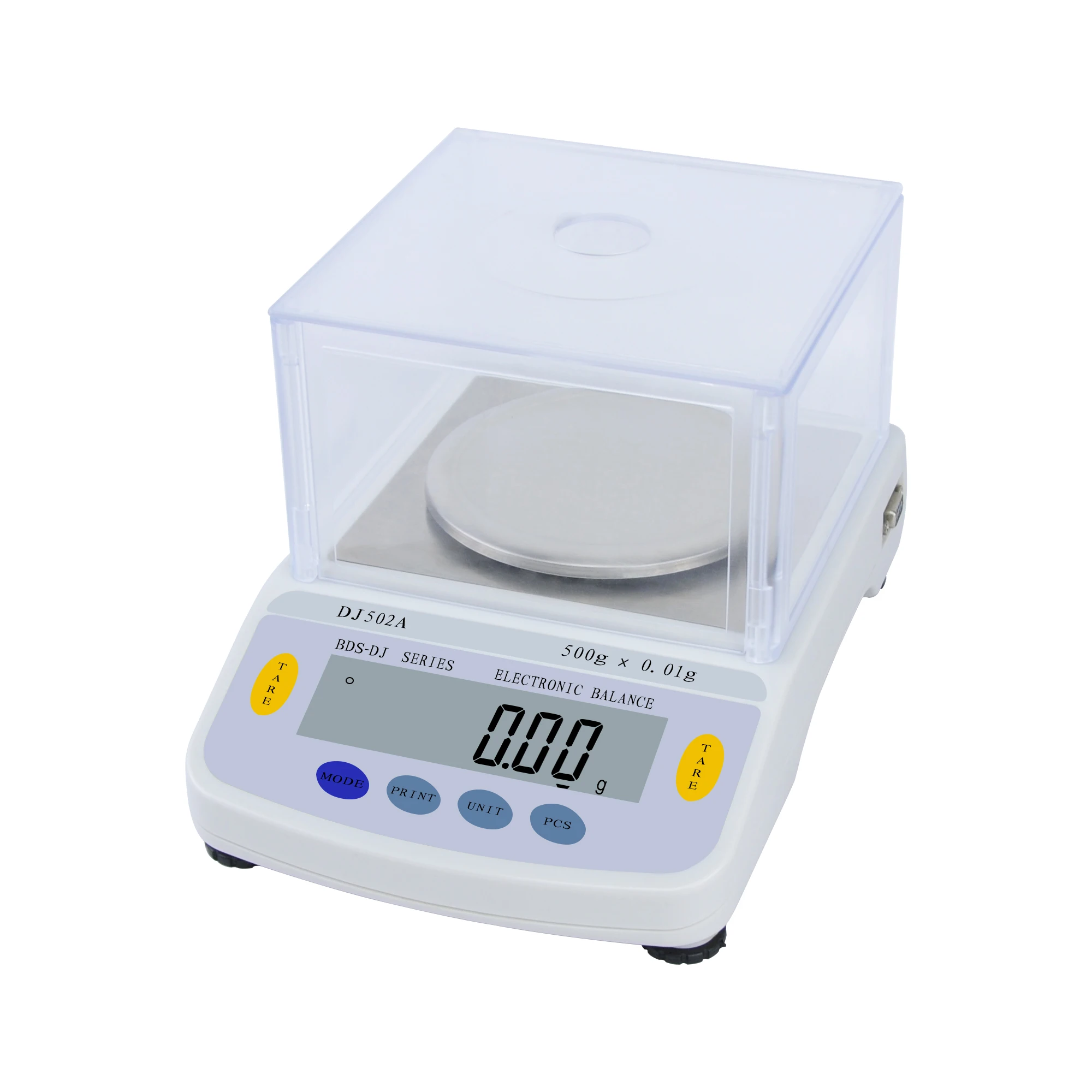 300g/500g/600g/1kg/1.2kg/0.01g Technical Laboratory Balance Weigh Digital Precision scale With LCD Display White color