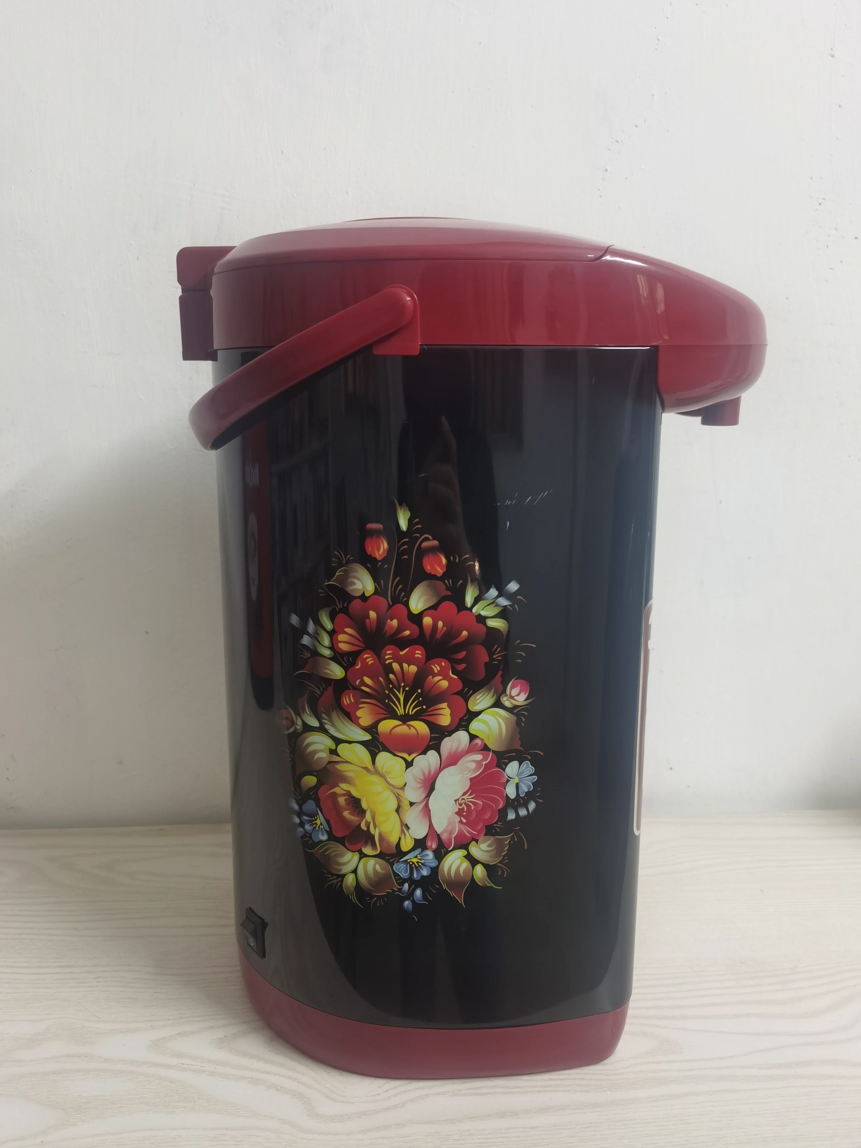 Disinfection water boiler 360 rotatable electric hot pot 3 ways of dispensing with reboil function electric thermo pot