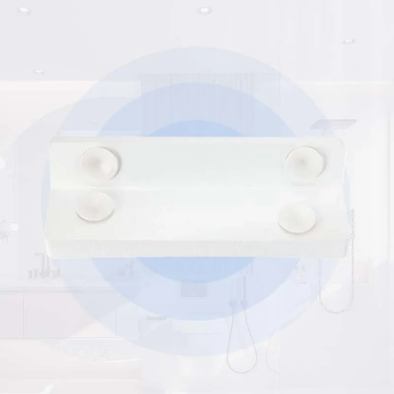 Waterproof White Comfort Wedge PU Foam Bath Pillow Head and Neck Support for Bathing