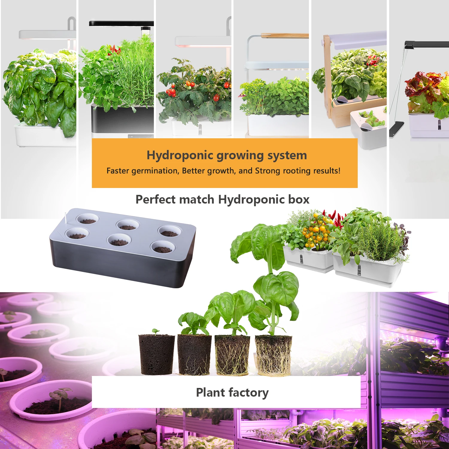Smart Soil with nutrition peat soil block 10 pieces/set germination kit hydroponic indoor planter smart garden pods