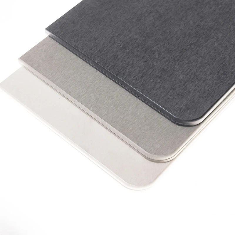 Custom Size Eco Friendly Diatomaceous Earth Bath Mat Kids Waterproof Foldable Non Slip Diatomite Bath Mat