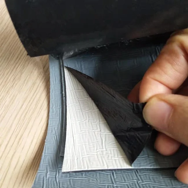 1.2mm 1.5mm 2.0mm Ethylene-Propylene-Diene Monomer waterproofing material EPDM rubber sheet membrane tar paper roofing