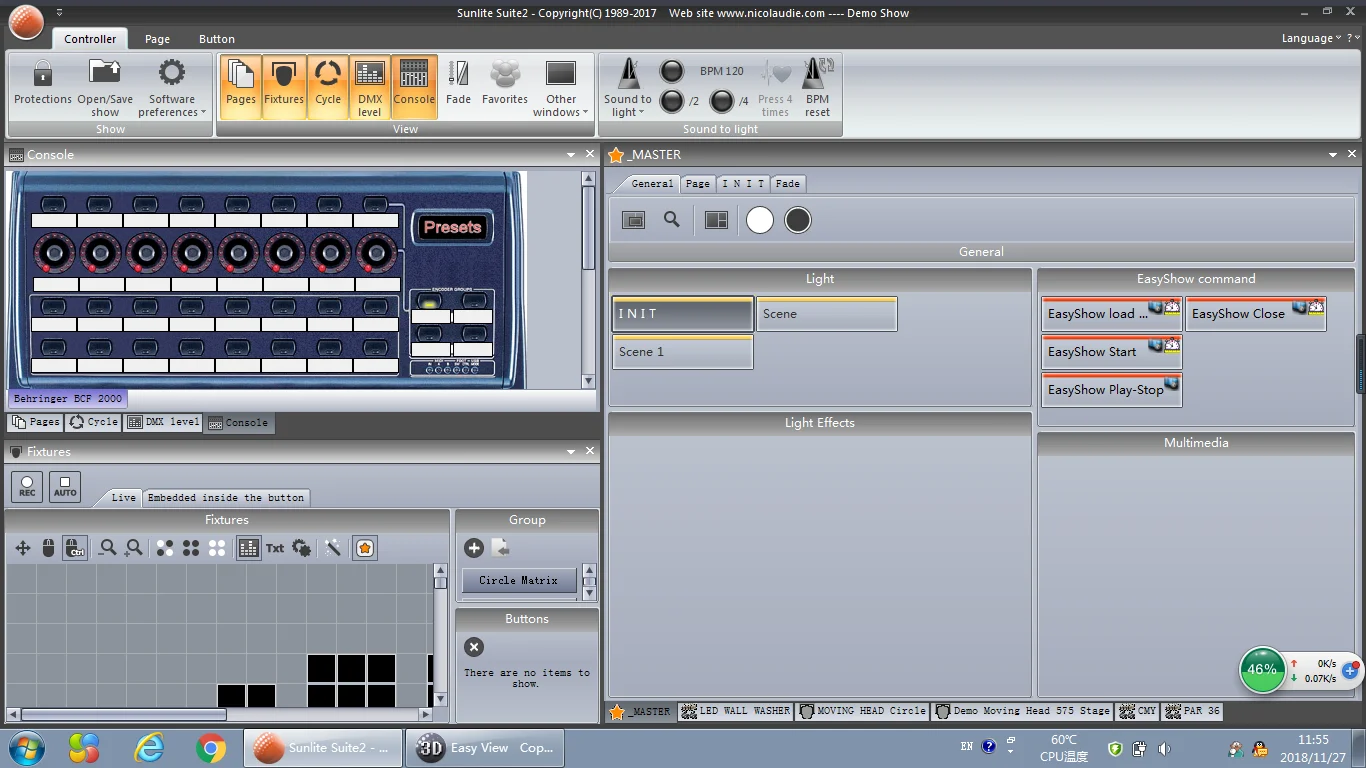 Sunlite 2 USB DMX 512 световой контроллер используется для DJ световой контроллер