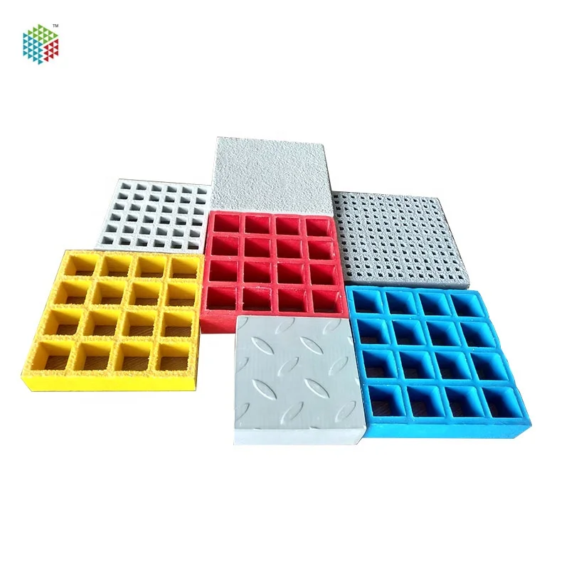 Anti-slip and Safety FRP GRP Fiberglass Molded Grating