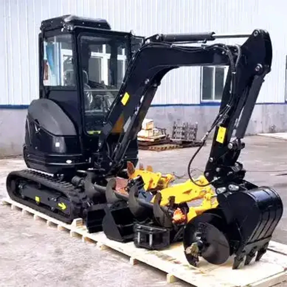 FREE SHIPPING! Multifunctional Mini Digger CE/EPA/EURO 5 Compact Crawler Mini Excavators 2000 KG Prices