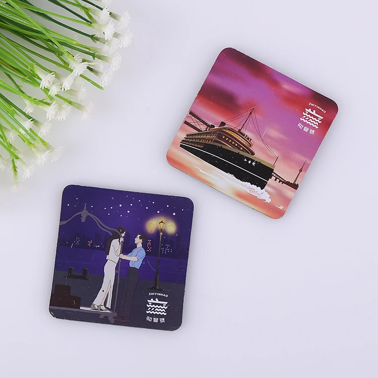 Multifunctional logo magnets custom photo fridge magnet for wedding with high quality