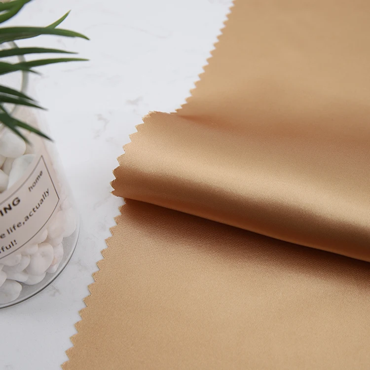 Good Quality polyester satin dress lining fabric for suit coat jacket dress