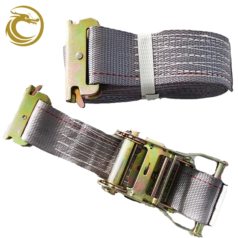 Полиэстровые карго строительные сцепительные E трек Ratchet сковать ремень