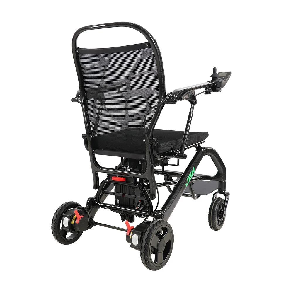 JBH Large load capacity 15.6kg electric wheelchair carbon fiber chair