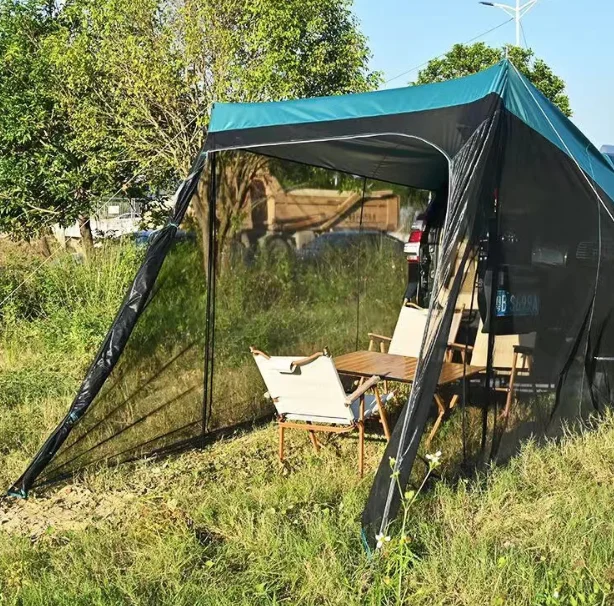 High Quality   SUV Car Tent for Camping Portable Rear Tent for SUV Car Van Truck for Hiking Families and Outdoors