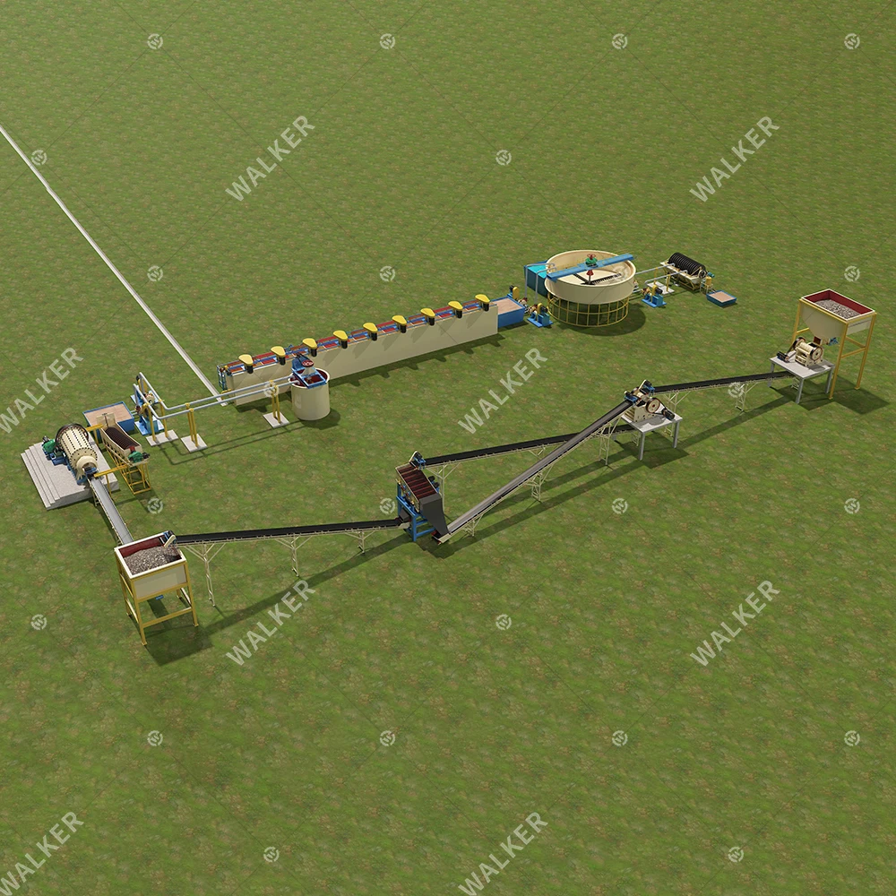 100TPD Mineral Ore Concentrate Equipment Graphite Processing Plant For Sale