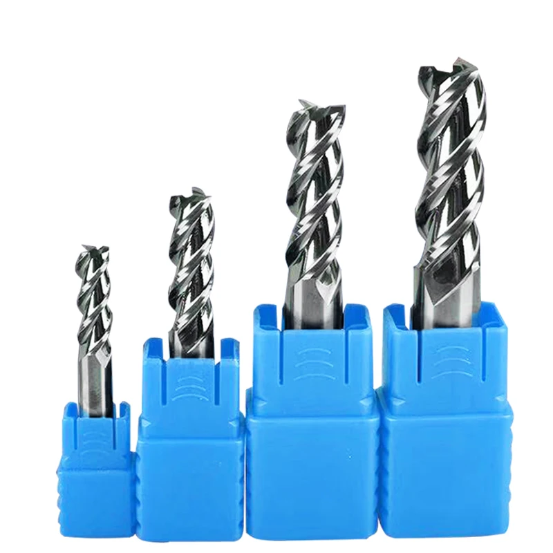 Fabrication Service Factory 2-4 Flutes Aluminum Processing End Mills Cnc Engraving Endmill Wood Milling Cutter End Mill