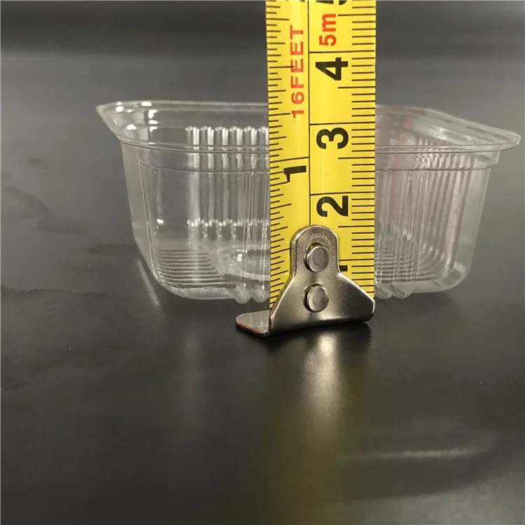 Custom Disposable Food Grade Independent Bakery Square Plastic Container Inner Tray For Mooncake Blister Packaging