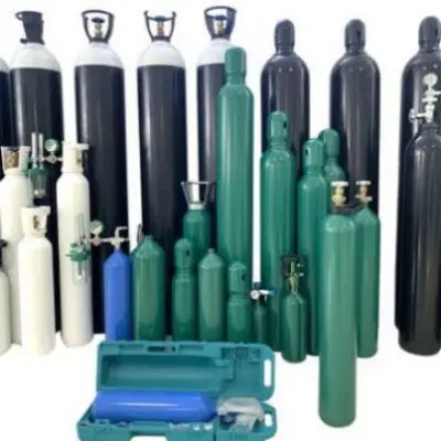 Стандартная толщина стенки ISO9809 5 4 мм 40L 150Bar газовый баллон гелий/CO2