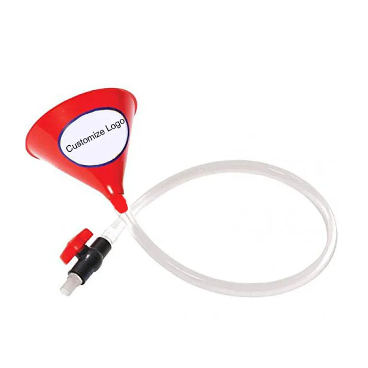 Single Beer Bong Funnel with Valve and Tube Beer Funny Beer Drinking Game