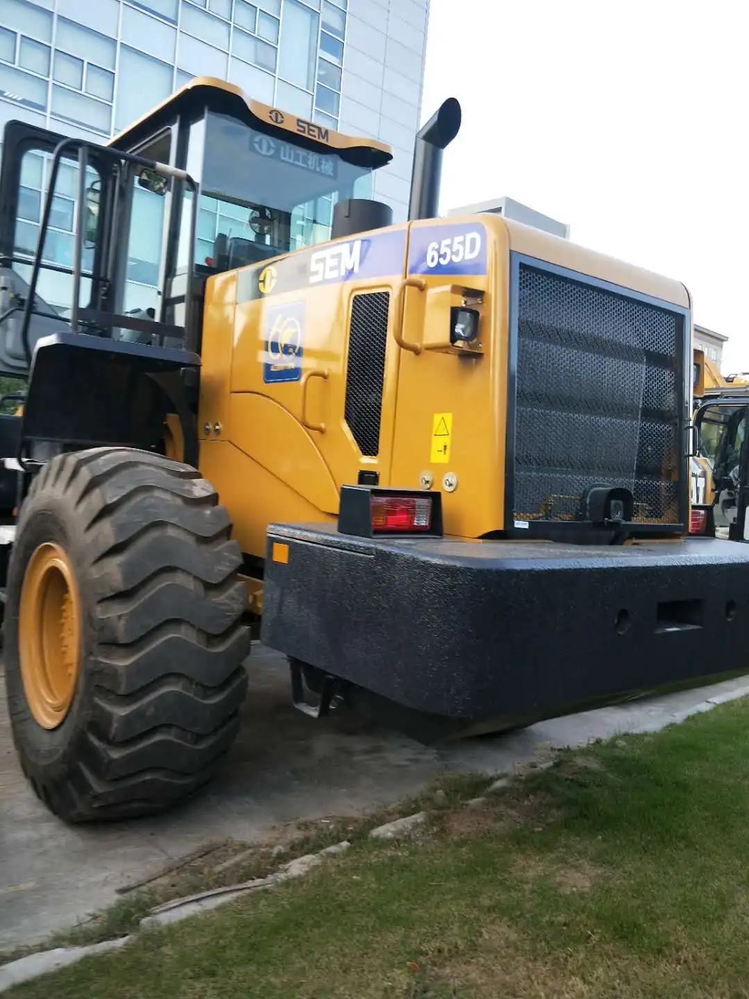 Самая низкая цена на 655d колесный погрузчик Heavy Duty 5 тонн Колесный