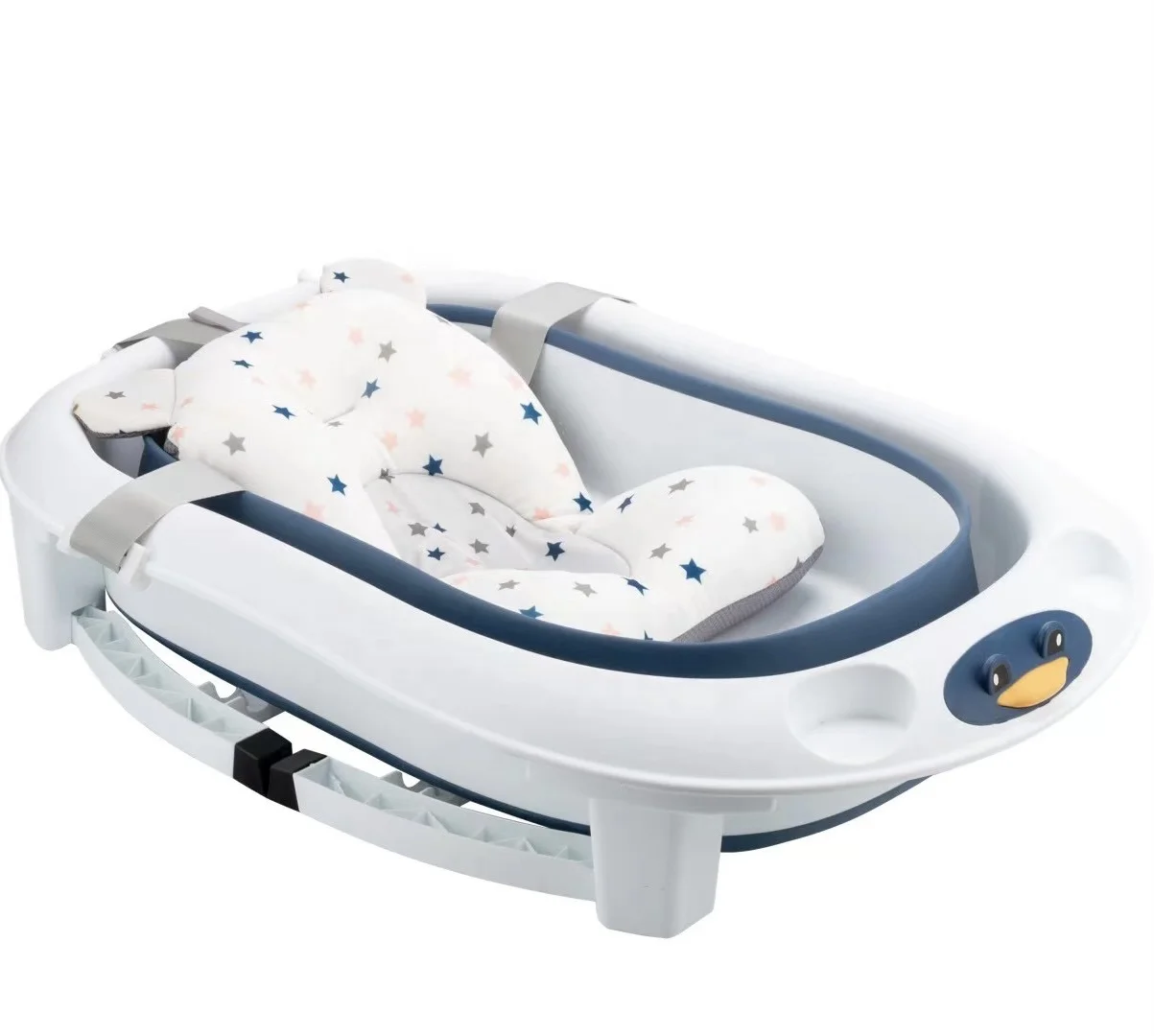 Bath Tub Children Bebe Kids Bathtub Newborn Baby Folding Tubs Bath Body Washing Portable Folding Swim Cover Feature Eco Material