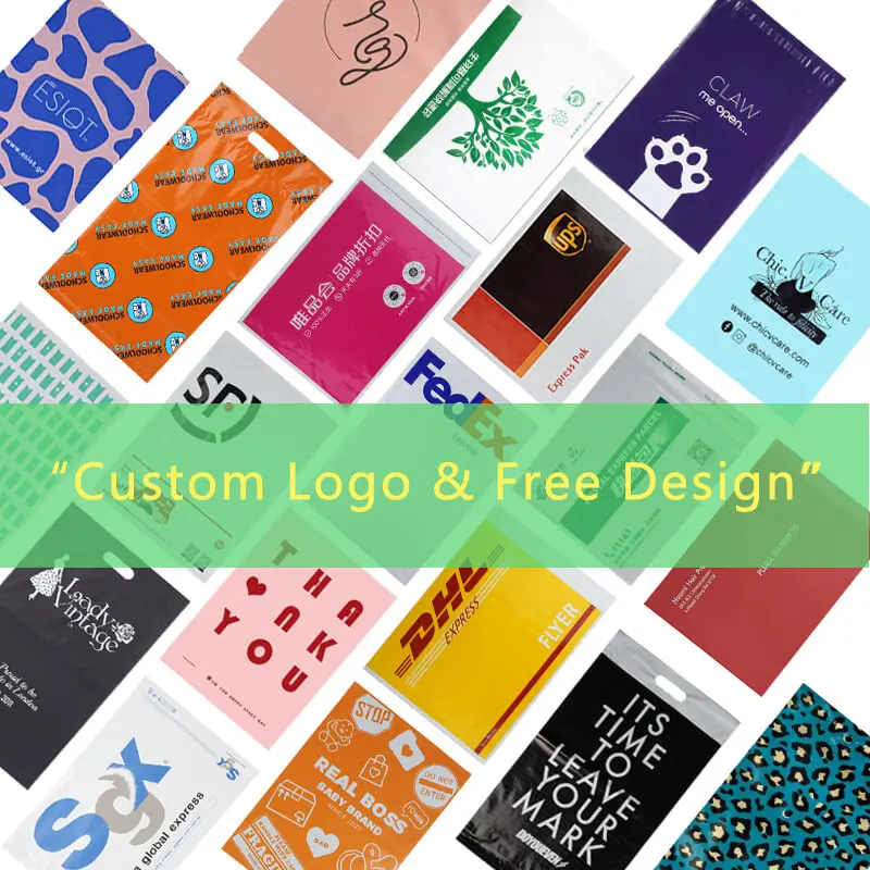 Manufacturer Poly Mailer Custom Printed Logo Pe Parcel Mail Shipping Bag for Clothes