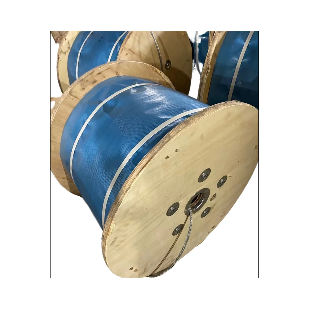 1000ft over steel cables 6x19 clas-galvanise wire rope IWRC 1960Mpa RHRL