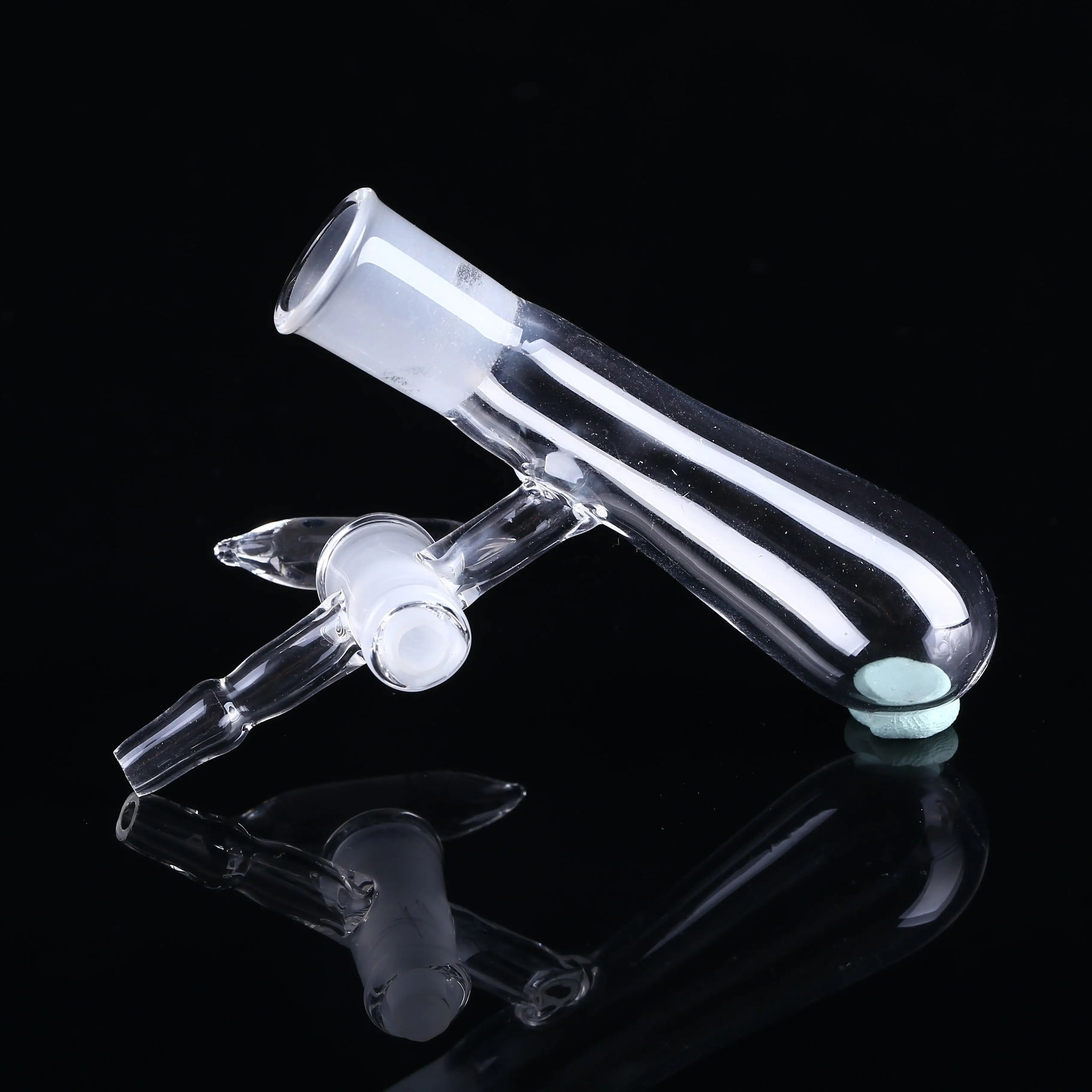 High Quality Polished Clear Quartz Bottle Flask For Test Lab Quartz Glassware Round Bottom Flask With Different Types