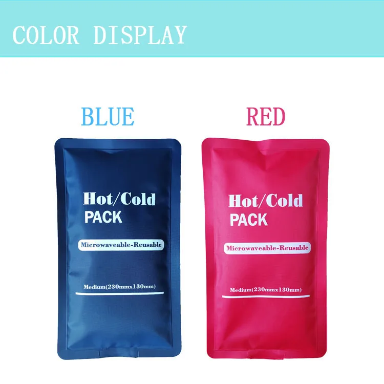 Medical ice pack cold compress to reduce swelling Repeated use of hot compress physiotherapy package to relieve fatigue, relax t