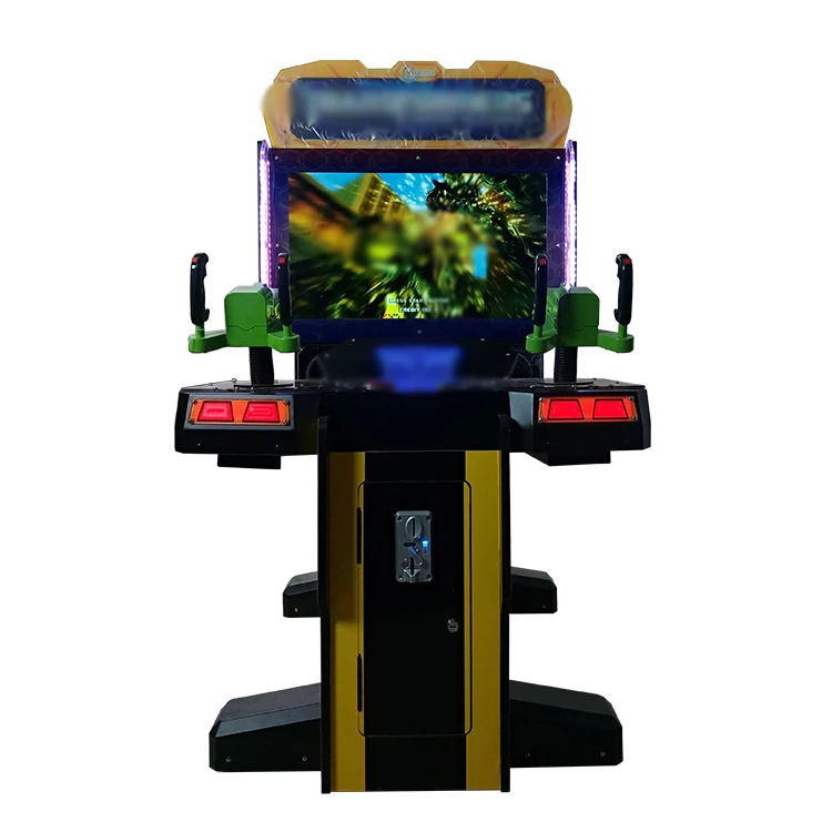 32 inch screen autobots simulator gun shooting video game machine