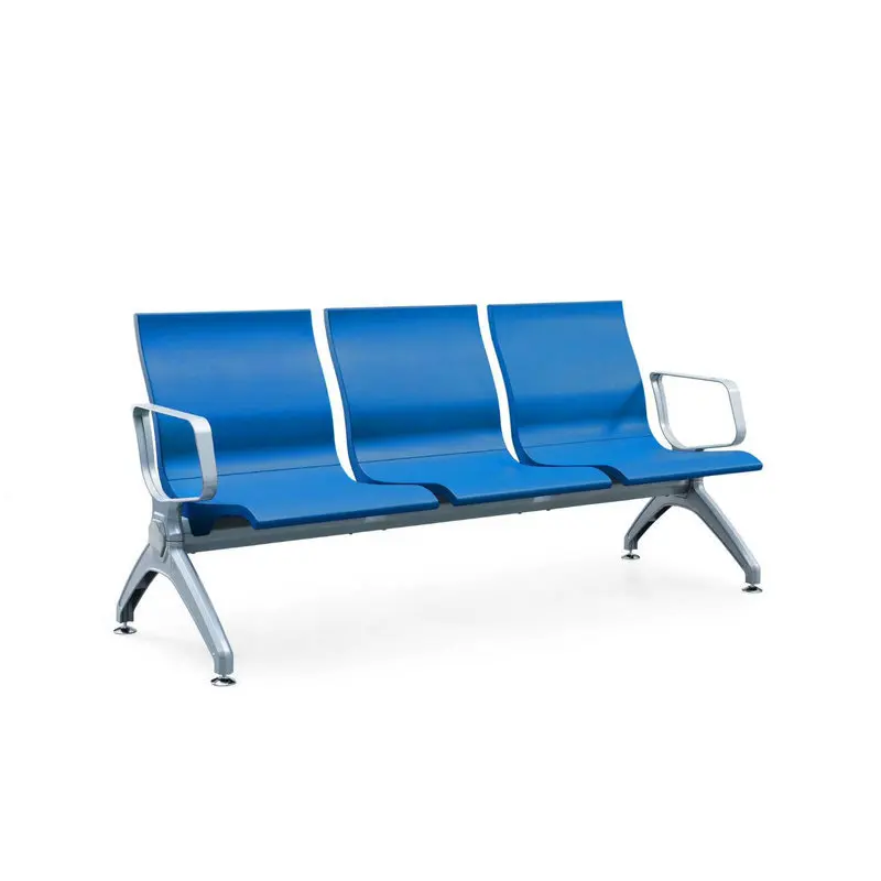 Aluminum alloy PU airport bus  high-speed rail station waiting chair, public rest , hospital clinic