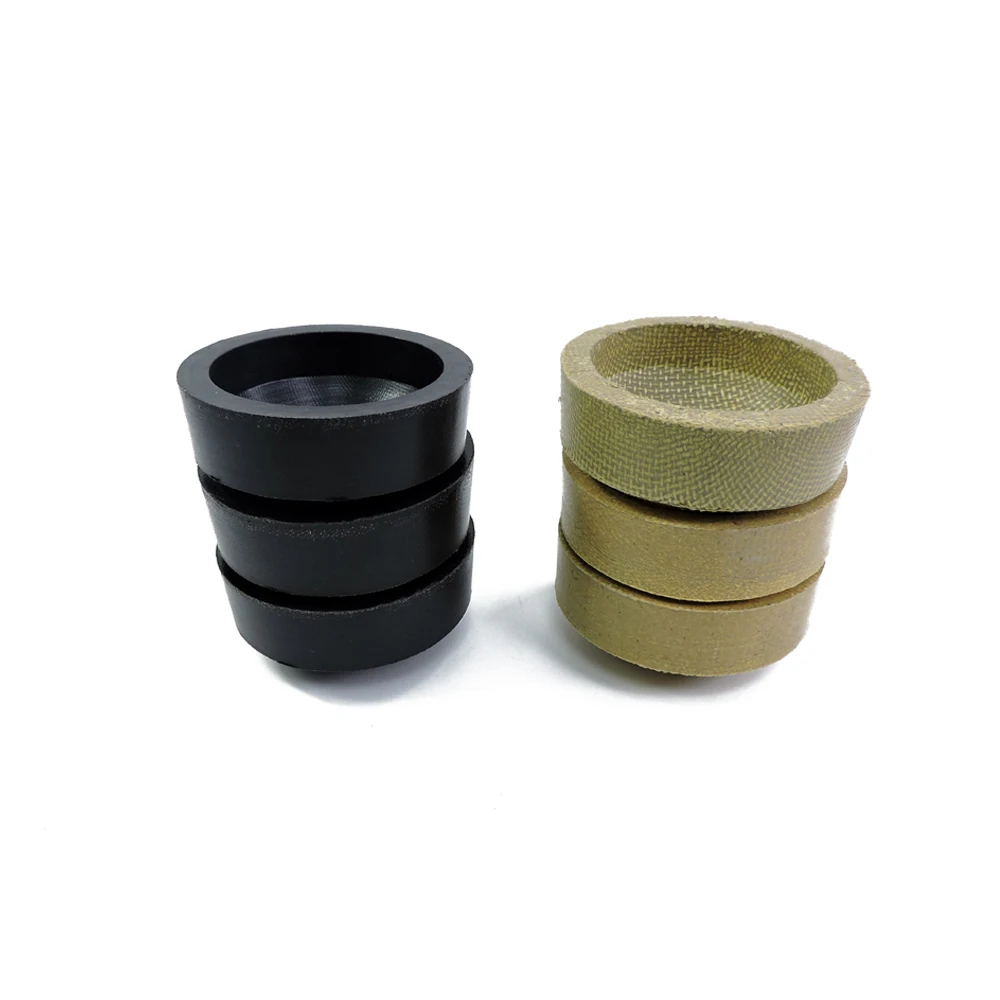 Gold Color HNBR Hsn with Aramid Cloth Piston Pump Cup Seal FMC Alumina Ceramic Liners