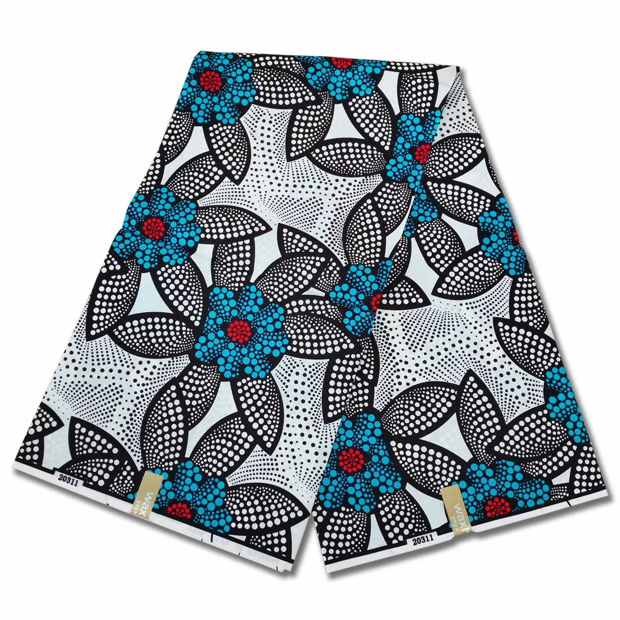 
New Fashion African Super polyester wax prints fabric 100% Polyester wax 