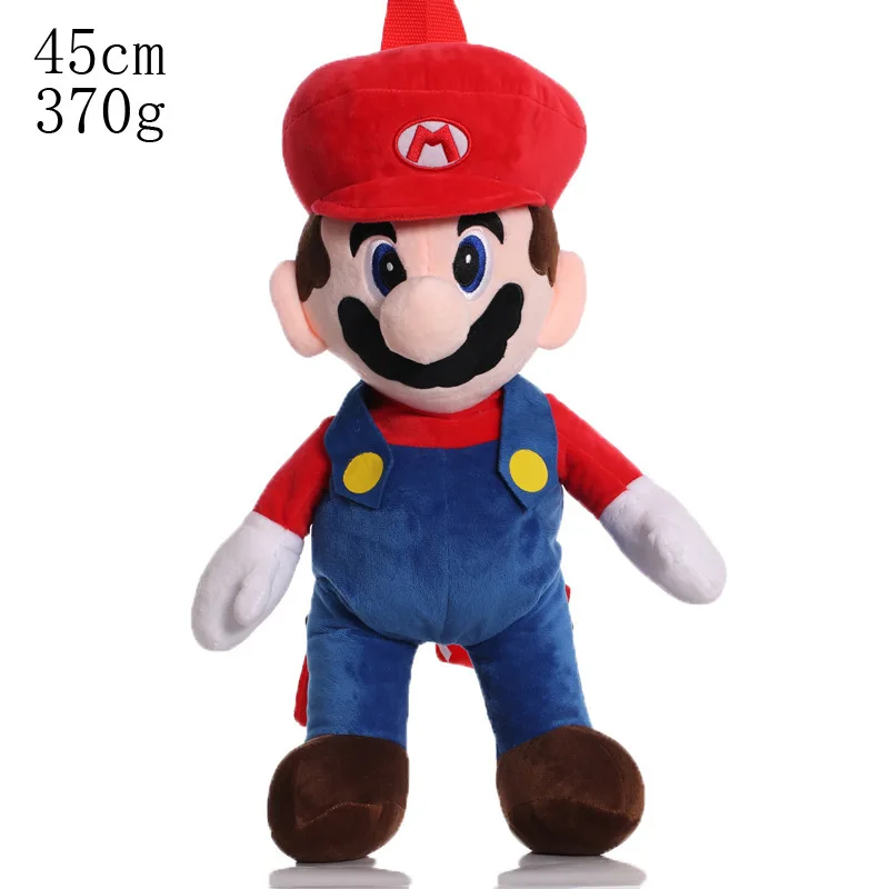 hot sale Anime Mario Plush Toy Mario Luigi Plush soft Stuffed cartoon Figure DollsToy Kids Children Birthday Christmas Gift