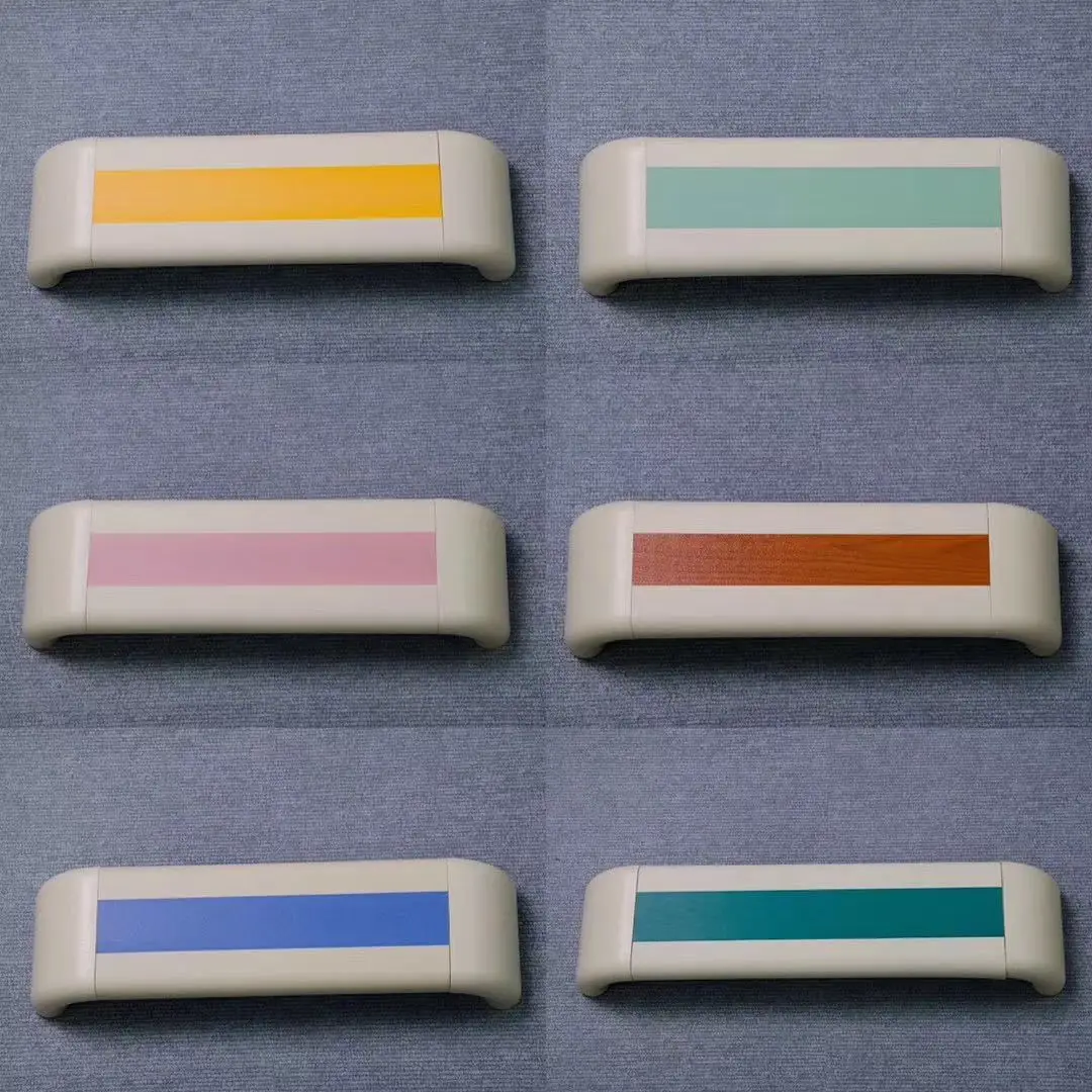 Cherry Wood Color Hospital Corridor Handrail