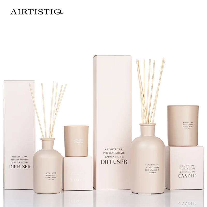 OEM ODM Wholesale reed diffuser candle gift set luxury with packaging gift box
