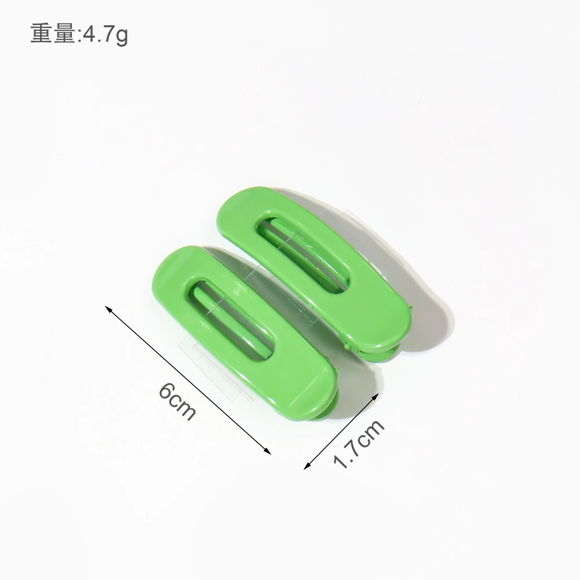 Bphne Clips Hair Accessories 2 Pcs Solid No Crease Duck Billed Solid Alligator Hair Clip Set For Women Girls Kids