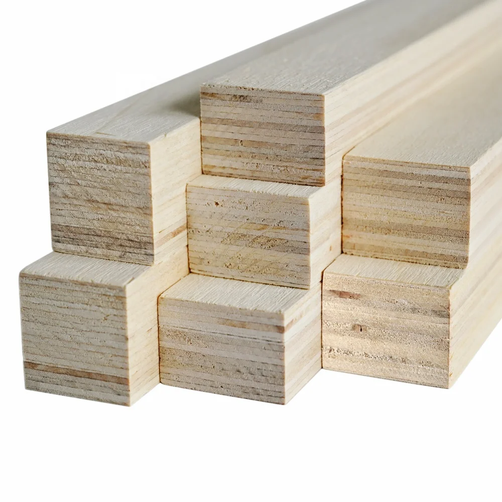 Factory direct supplier 2x6 poplar lvl lumber for making wooden pallets