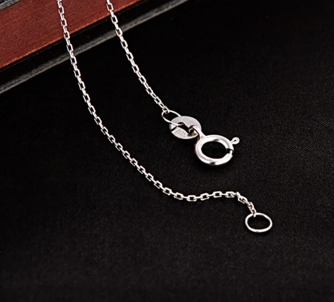 wholesale Silver color Cross Chain stamped stock for 16 18 20 inch factory price brass material women men necklace