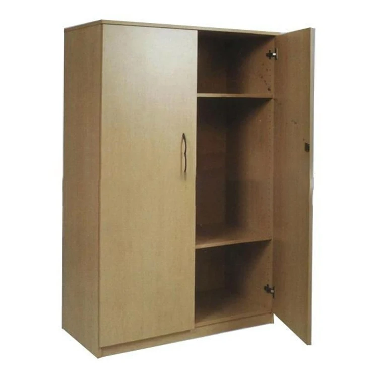 
 Простой шкаф для школьного общежития с 2 дверцами  