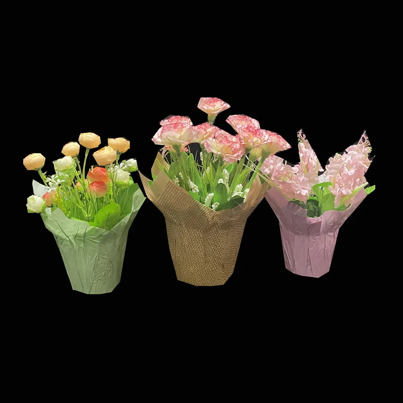 Wholesale Christmas Flower Pot Cover Home Decoration Garden Flower Pot Planter Indoor Plant Pot Covers