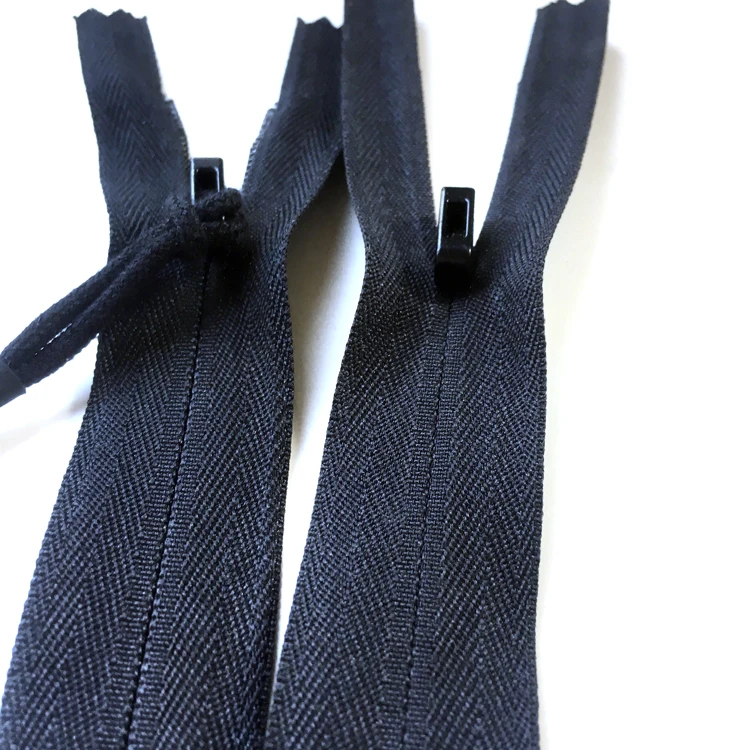 Прозрачная пластиковая верхняя крышка JY 3 #4 #5 # нейлоновая молния с металлическим слайдером