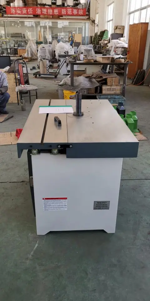 MX5517 Table sliding vertical wood shaper