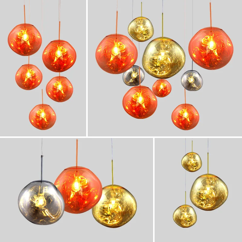 Nordic Post Modern Indoor Creative Art Design Bar Coffee Clothing Store Bed Room Led Decor Lava Chandelier