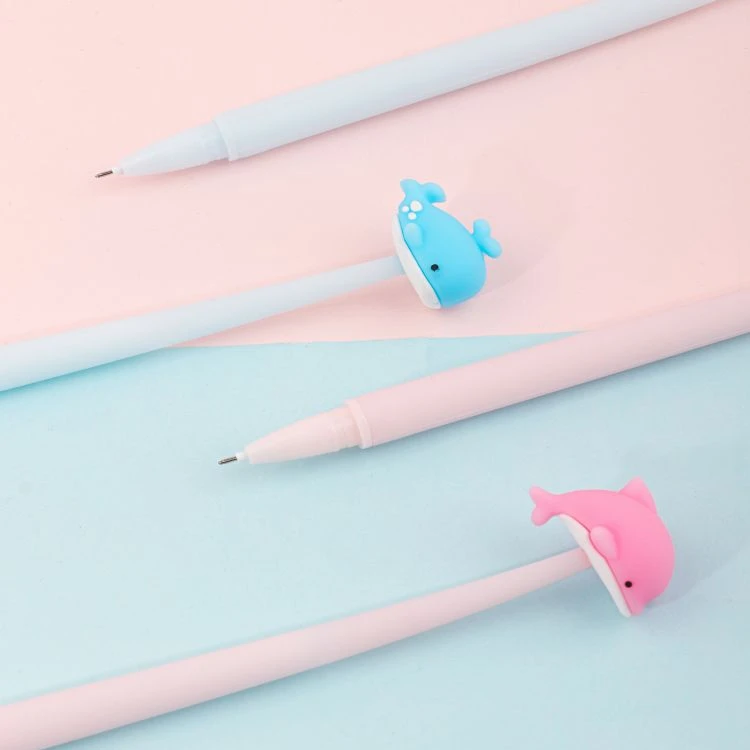 Environmental friendly school novelty smooth writing small cute gel pen kawaii stationery