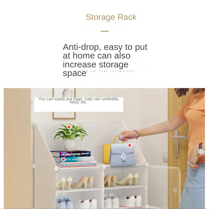  Прозрачная полка для обуви Smart-Furn пластиковый шкаф-органайзер модульная коробка хранения Штабелируемая портативный шкаф с дисплеем «сделай