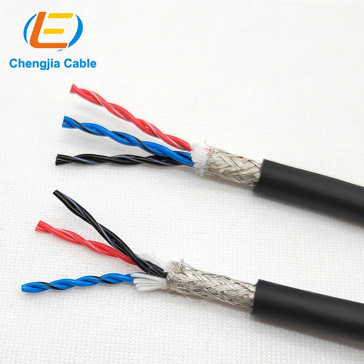 Sensor System Flexible Pvc Ferrule Marking Data Cable Chain Drag Cable