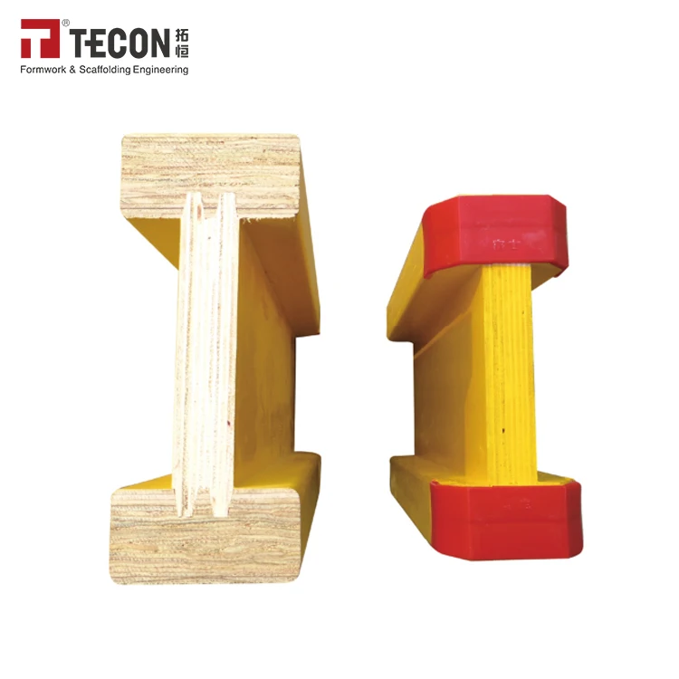 TECON Manufacturer H20 Timber beam for formwork construction water proof wooden beam for slab wall and column formwork