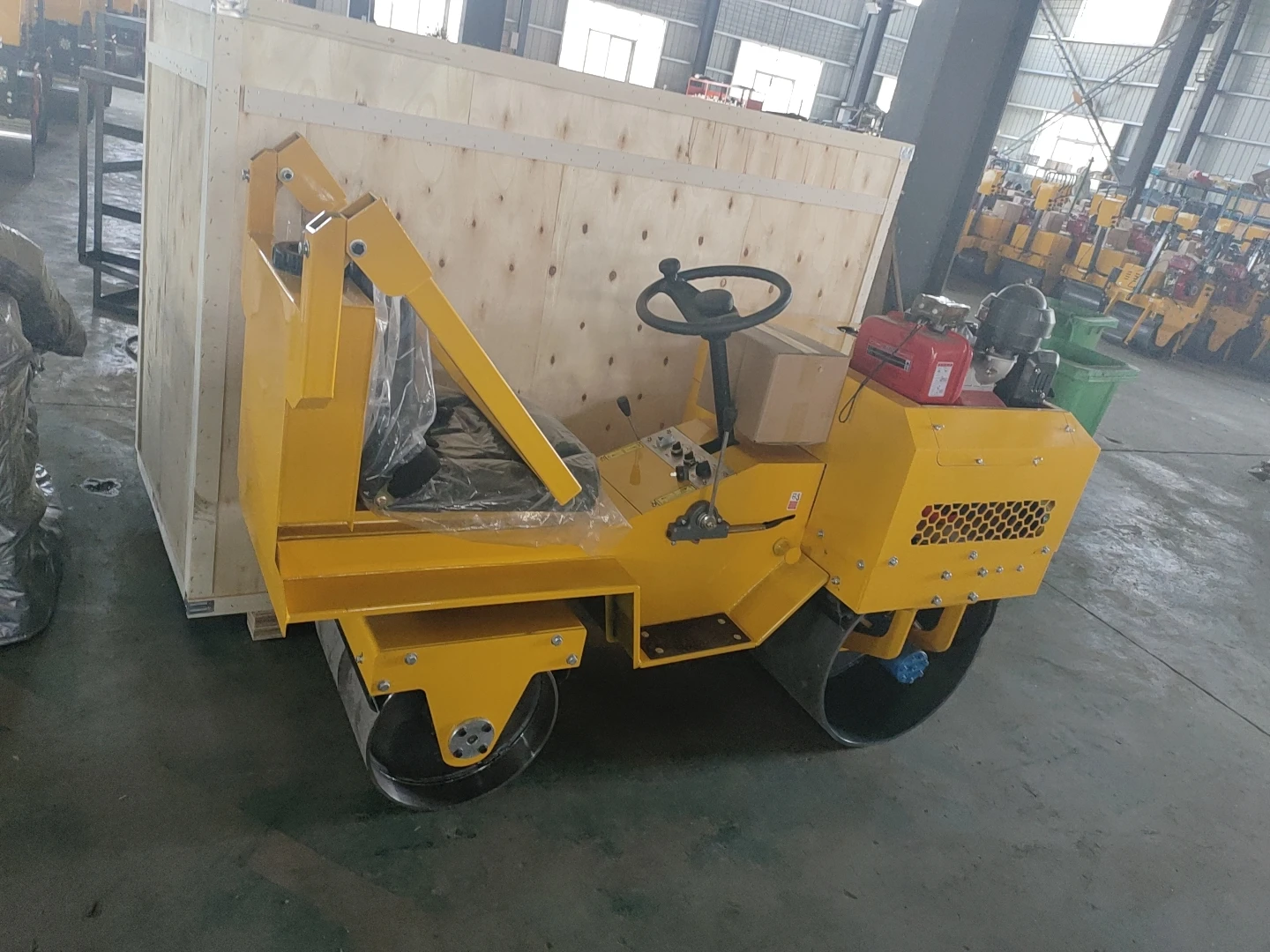 Low Cost Road Roller Handle Type Compactor Vibratory Road Roller Used Asphalt Road Roller