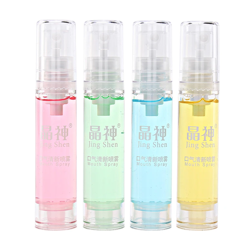 
JingShen factory direct multi flavor breath freshener spray to freshen breath  (1600201273640)