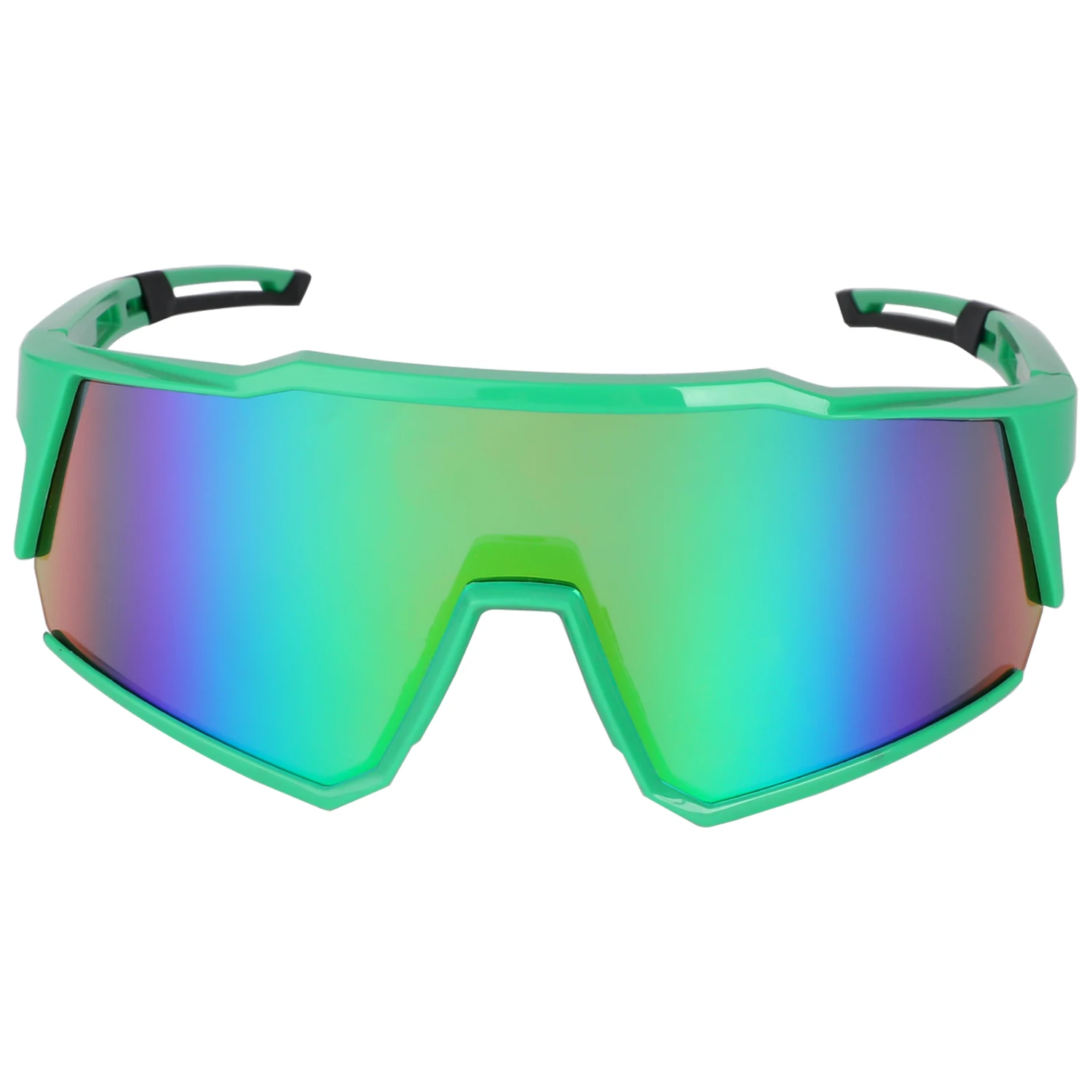 New cycling sunglasses large frame sun protection dazzling full electroplated true film windproof sports sunglasses DZ G7400