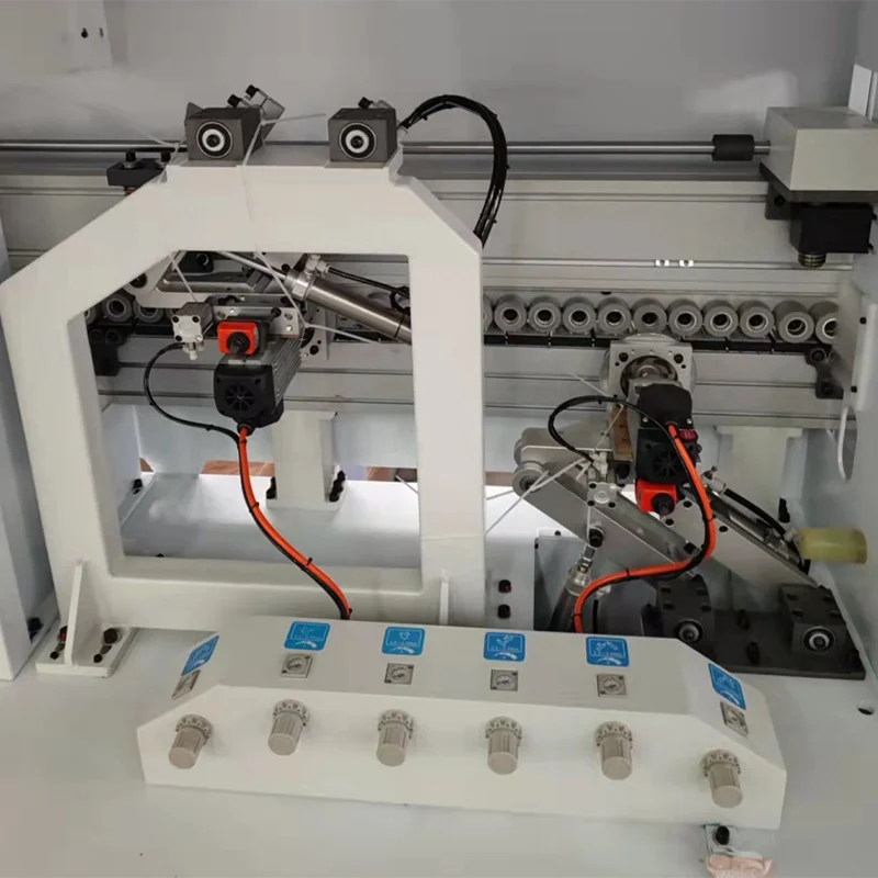 Wood furniture automatic edge banding machine woodworking curve edge banding machine for mdf doors