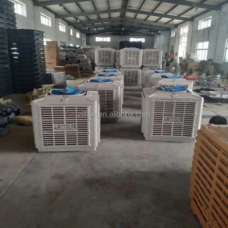 Zillion  25000m3/H  Industrial Air Conditioner, Water Evaporative Air Cooler for Factory Cooling 25E